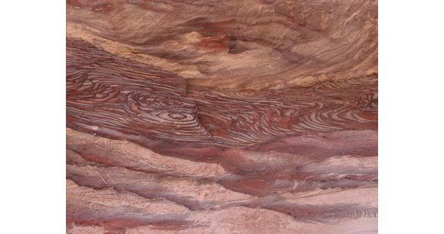 A Petra, détail d'un rocher