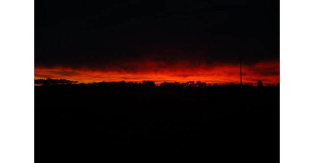 coucher de soleil